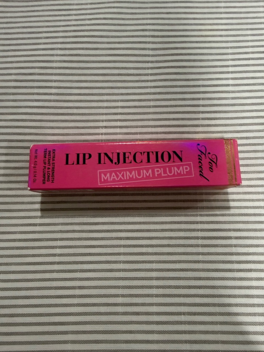 Too Faced Lip Injection Maximum Plump Gloss - Hot Pink Yummy Bear